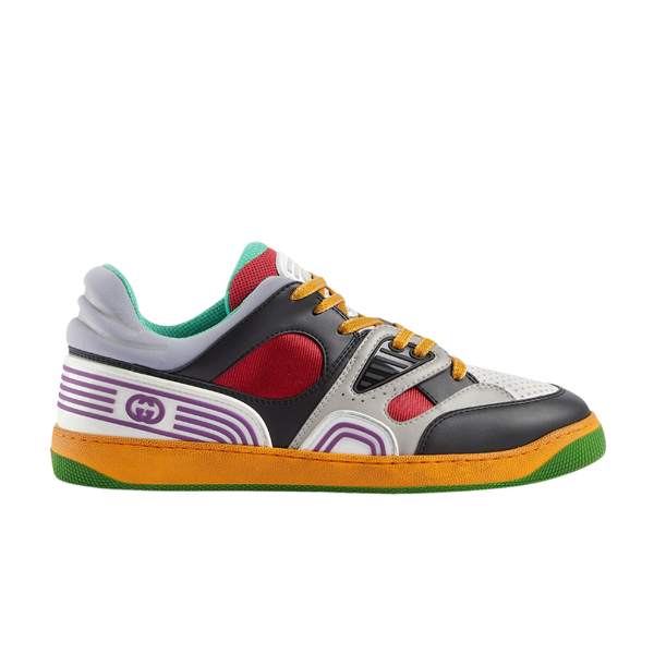 Gvc*1 BASKET SNEAKER IN BLACK DEMETRA   GCC111