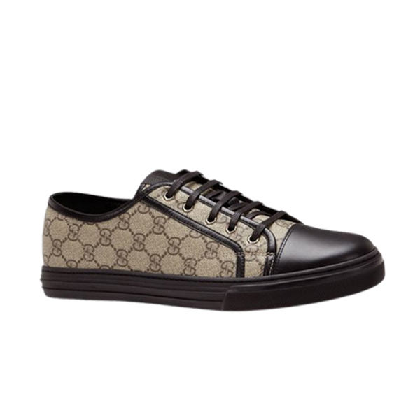 Gvc*1 Dupes Shoes CALIFORNIA GG PU FABRIC LOW-TOP SNEAKER   GCC054
