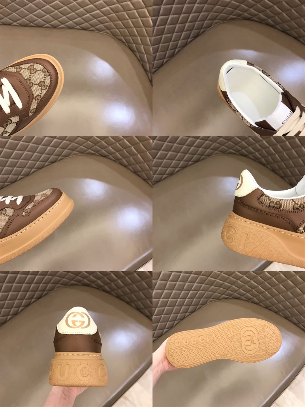 Gvc*1 MEN S GG EMBOSSED SNEAKER   GCC033