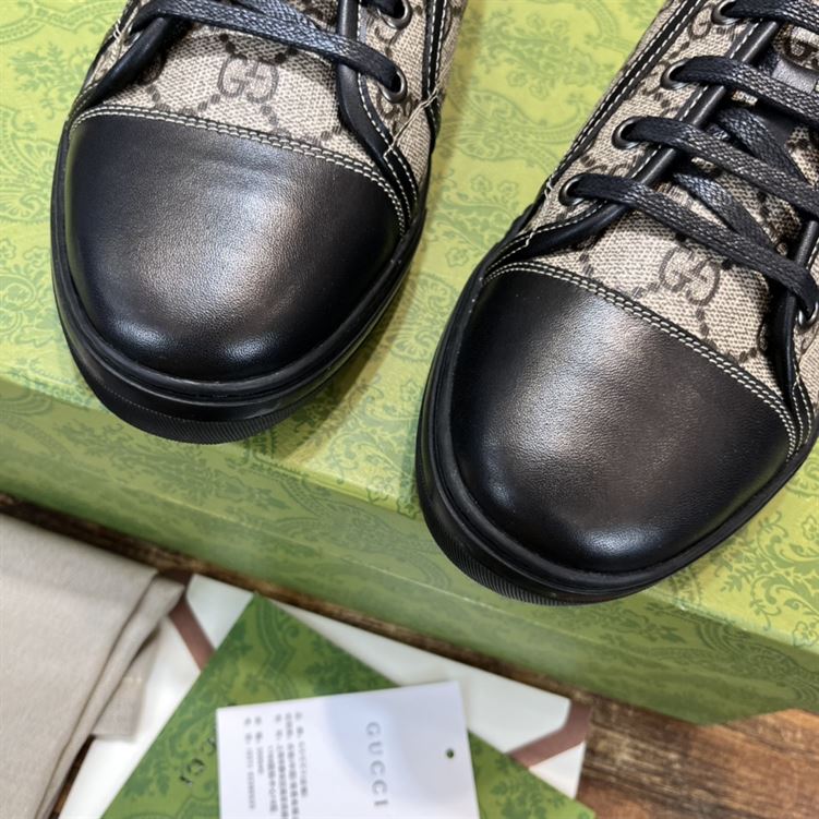 Gvc*1 Dupes Shoes CALIFORNIA GG PU FABRIC LOW-TOP SNEAKER   GCC054