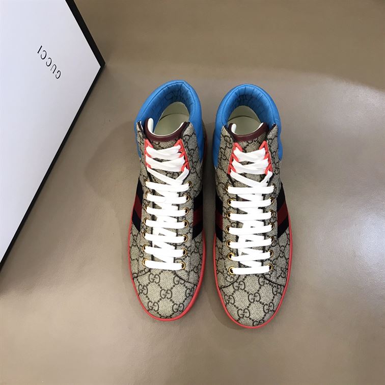 Gvc*1 ACE GG HIGH TOP SNEAKERS   GCC059