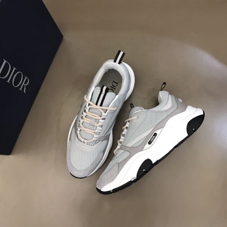 D10r B22 SNEAKERS IN GREY AND WHITE   DO005