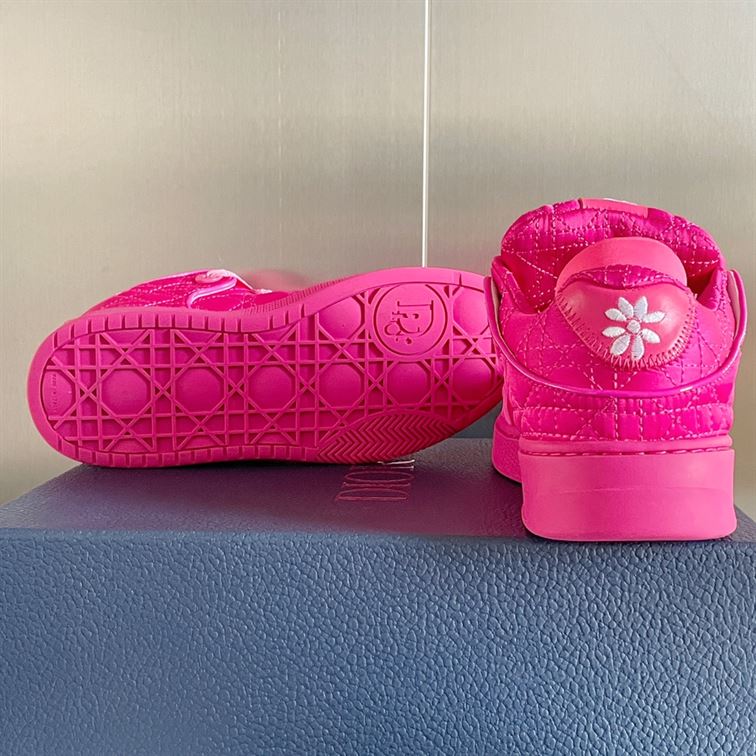 D10r BY ERL B9S SKATER SNEAKER, LIMITED AND NUMBERED EDITION FUCHSIA KUMO CANNAGE SATIN DO093