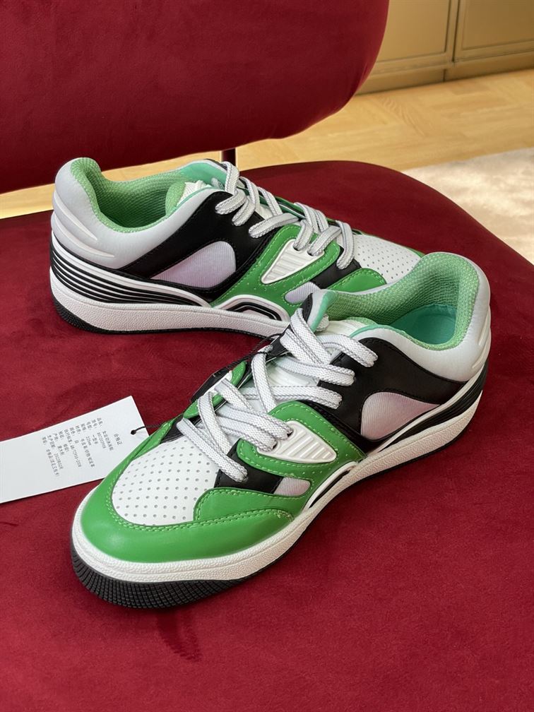 Gvc*1 BASKET SNEAKER IN GREEN DEMETRA   GCC109