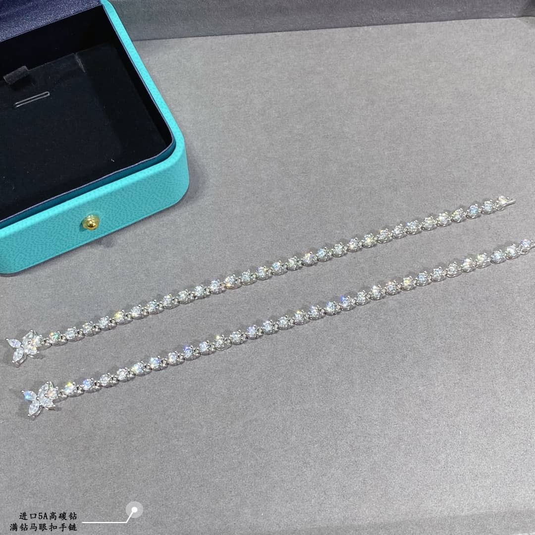 Fake T*f*ny Logo Bracelet
