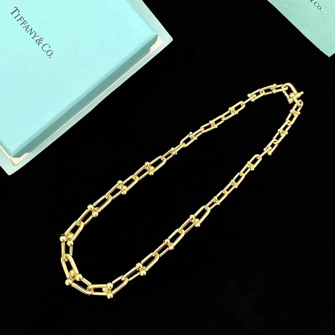 Knockoff T*f*ny Logo Necklace