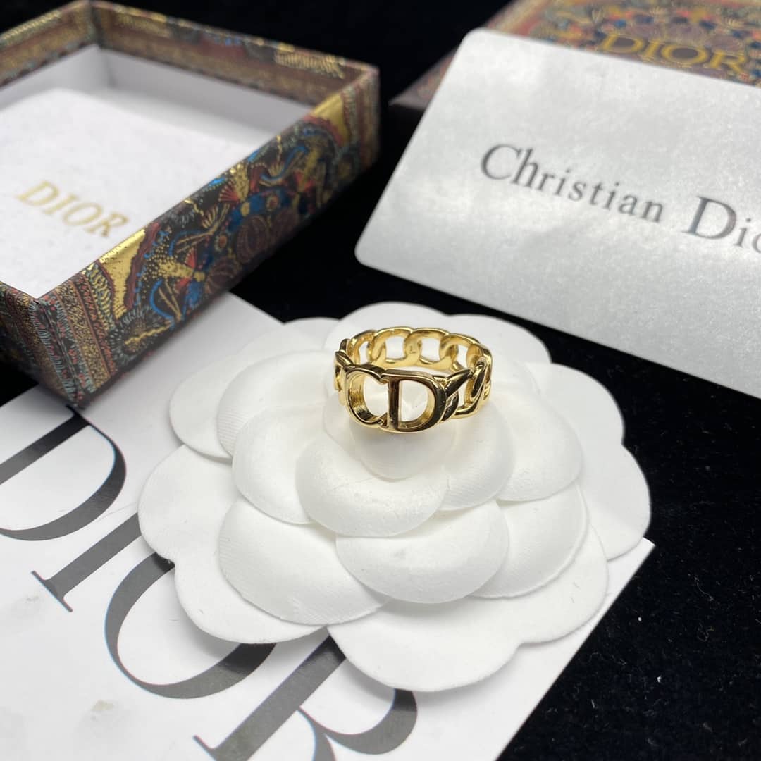 Knockoff Chr1st1an D10r Logo Ring
