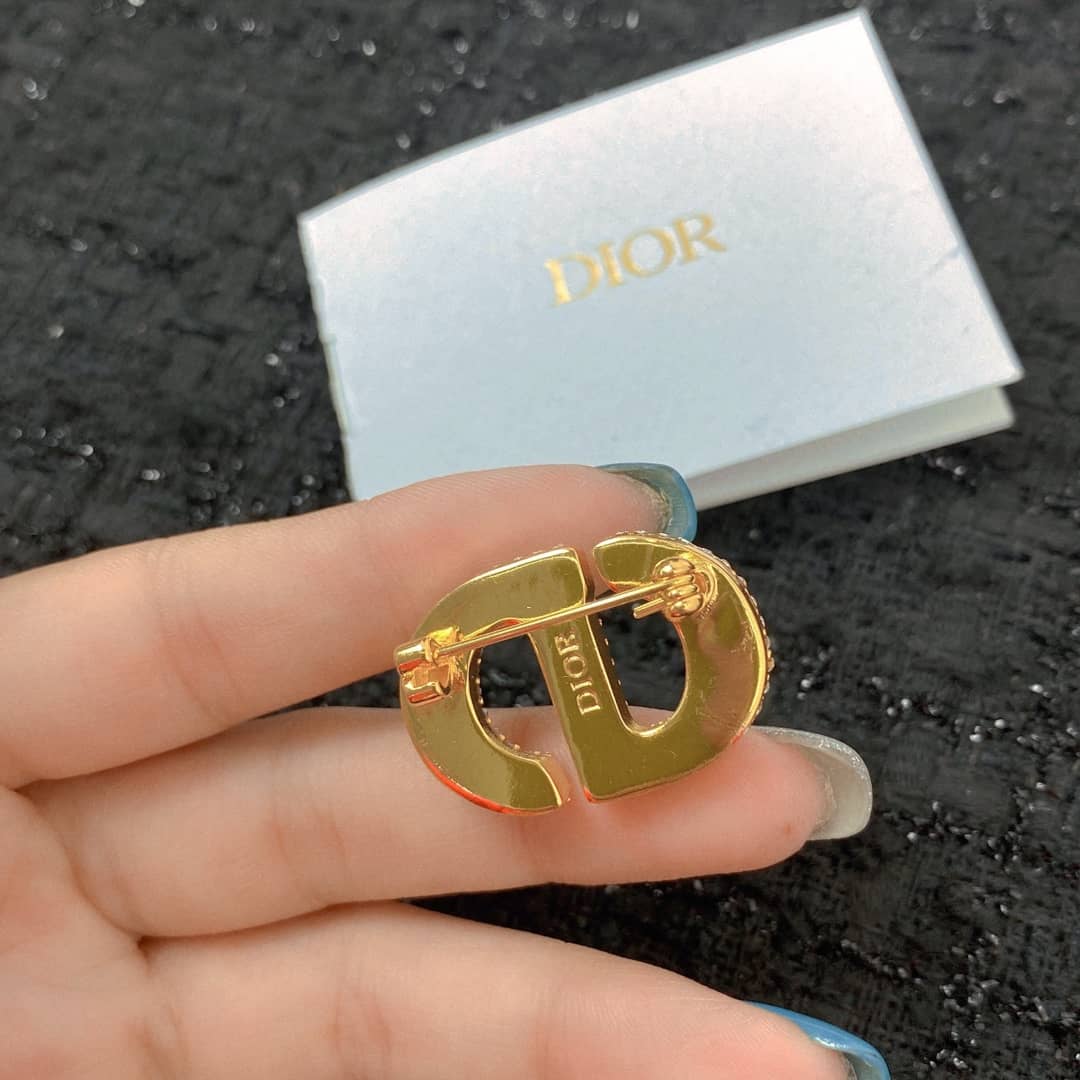 Wholesale Chr1st1an D10r Logo Brooch