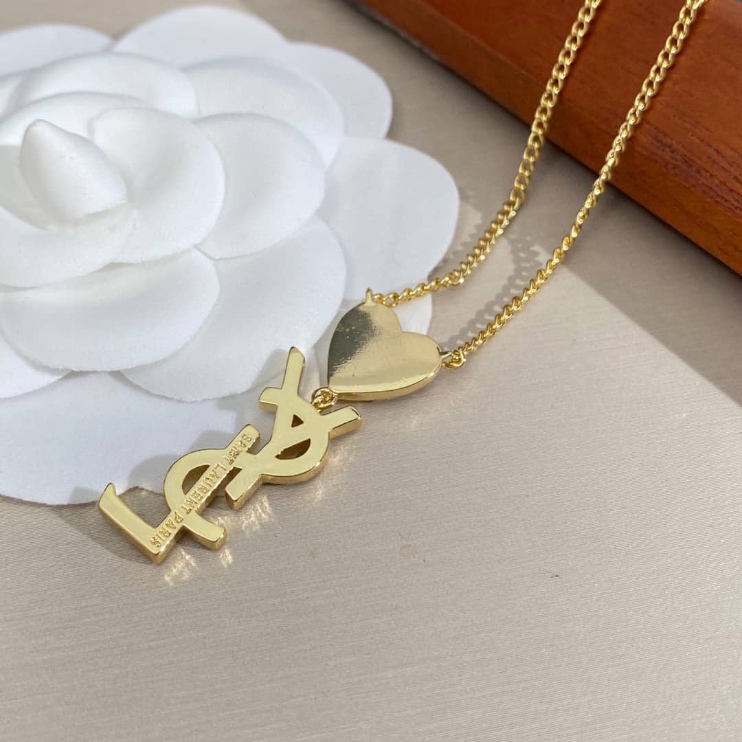 Fake Y51 Logo Necklace