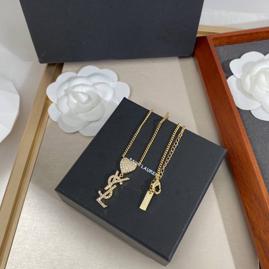 Fake Y51 Logo Necklace