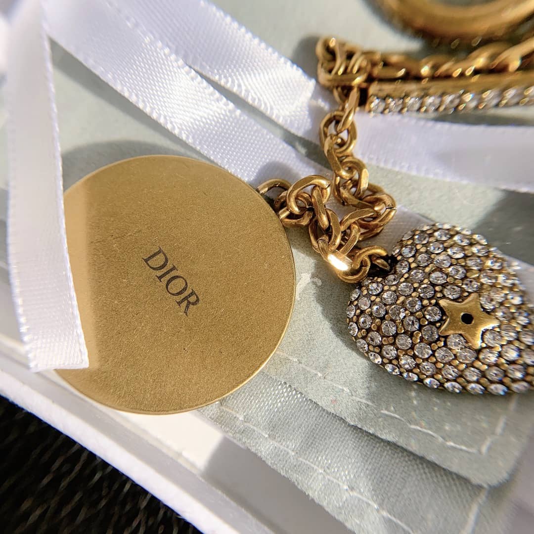 Wholesale Chr1st1an D10r Logo Necklace