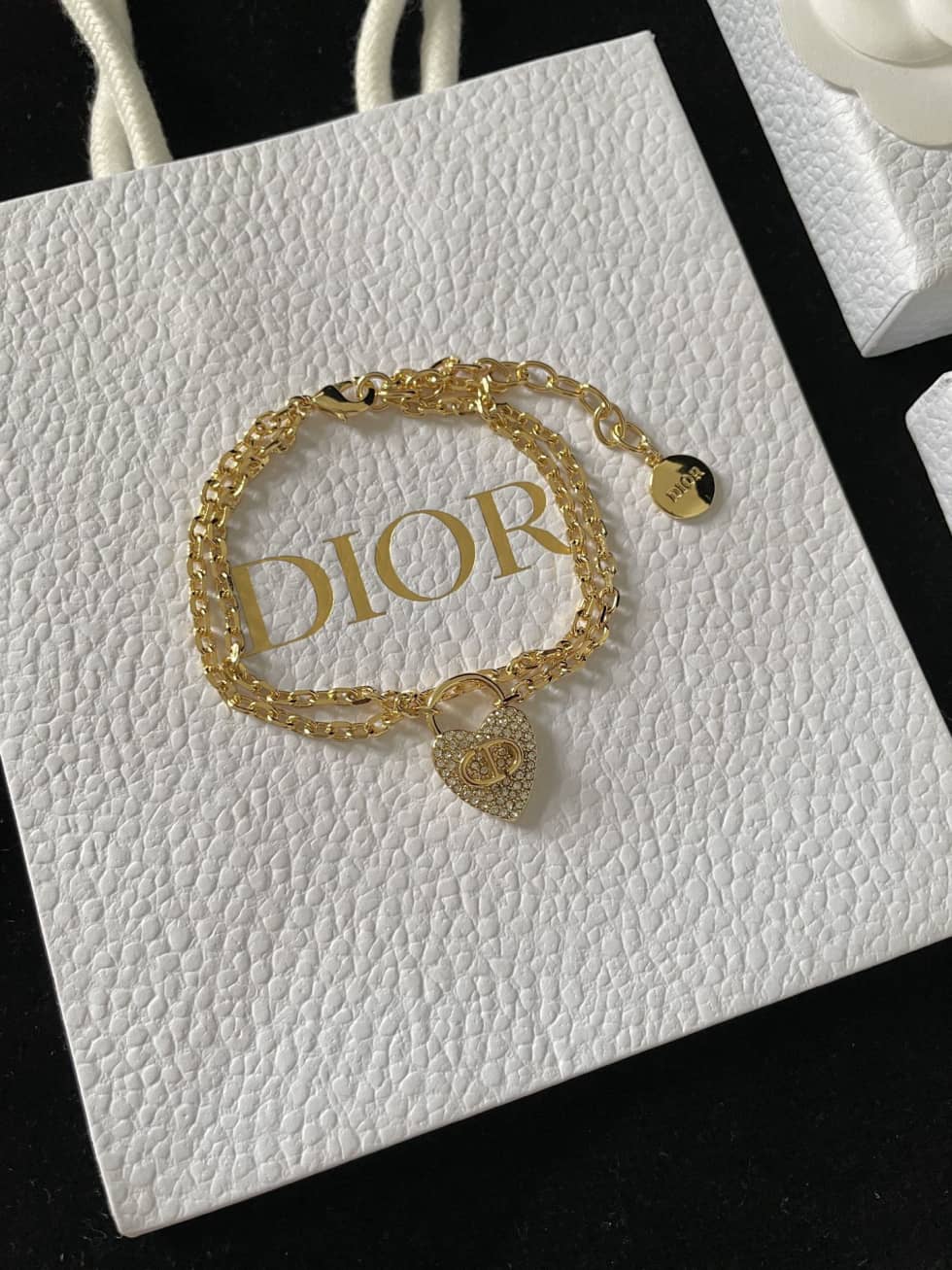 Wholesale Chr1st1an D10r Logo Bracelet
