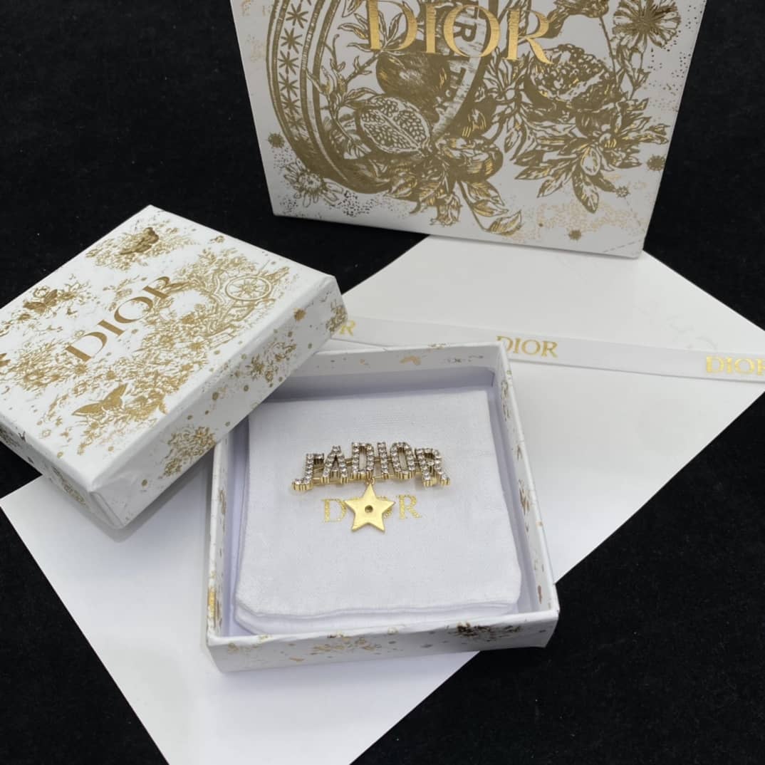 Wholesale Chr1st1an D10r Logo Brooch