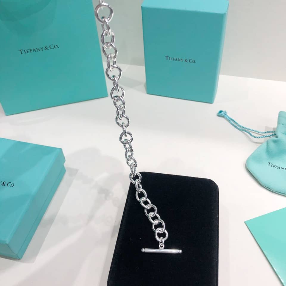 Fake T*f*ny Logo Bracelet