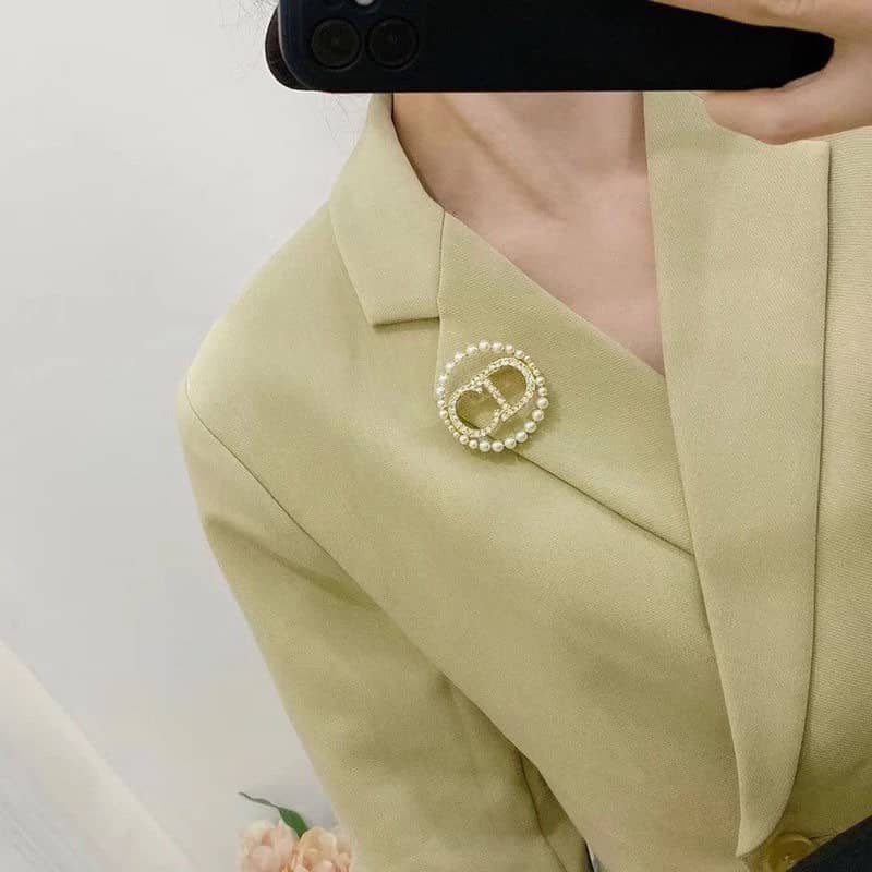 Designer Chr1st1an D10r Classic Brooch
