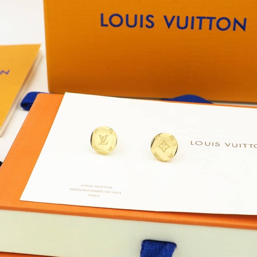 Fake L0vis Vvtt0n Logo Earring
