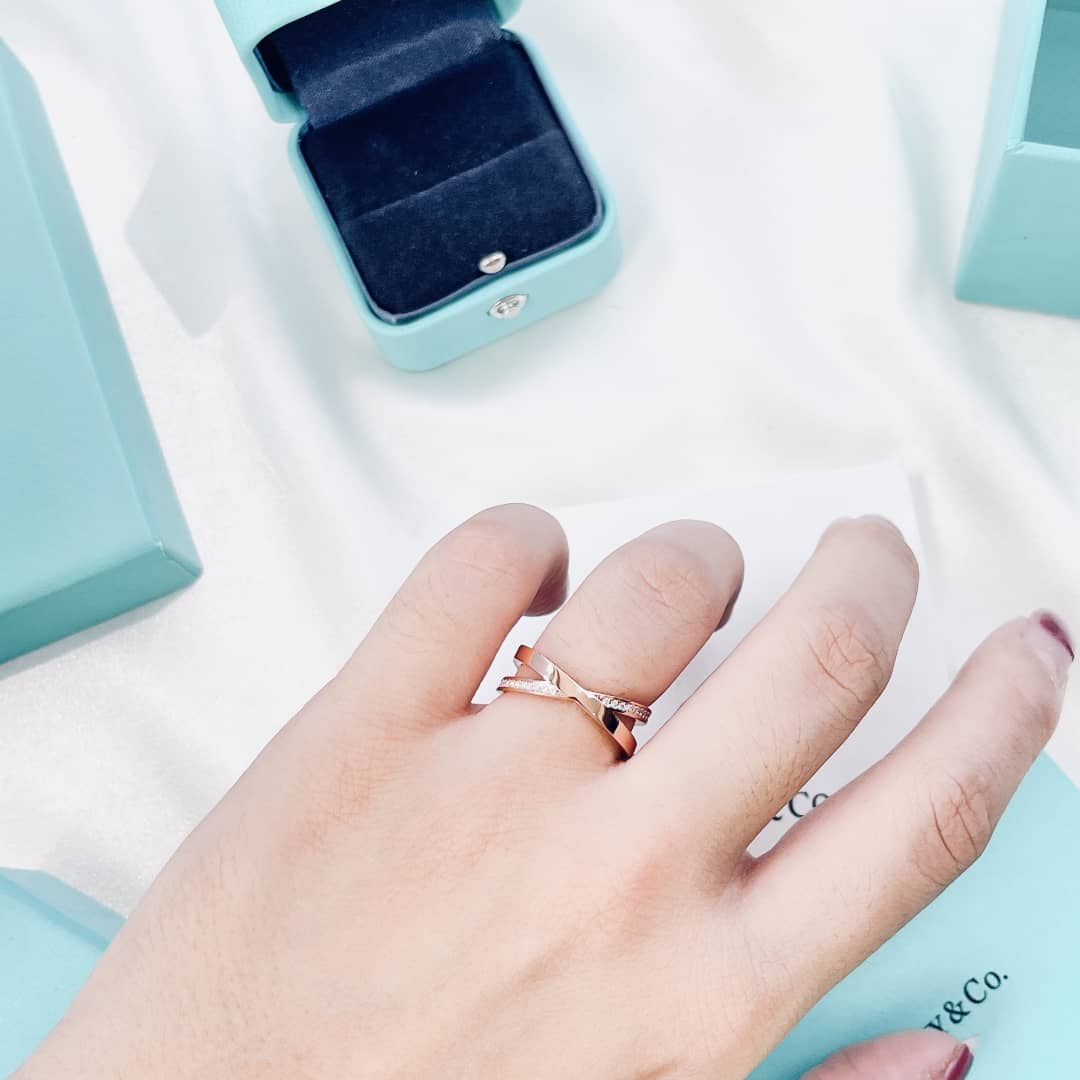 Fake T*f*ny Logo Ring