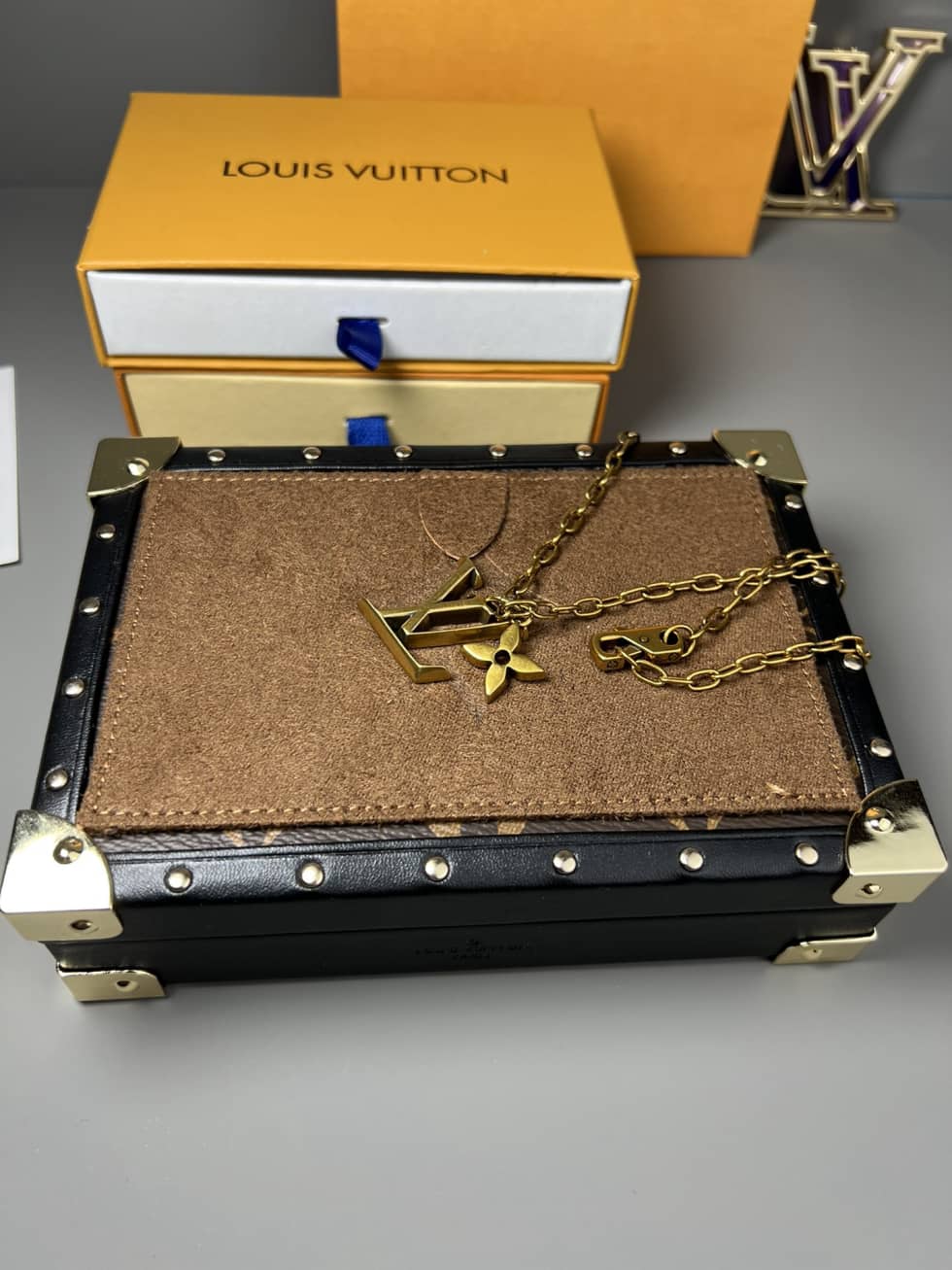 Best L0vis Vvtt0n Classic Necklace