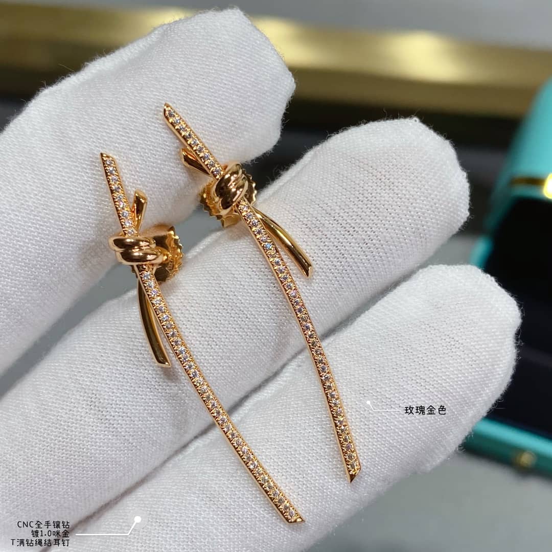 Designer T*f*ny Classic Earring