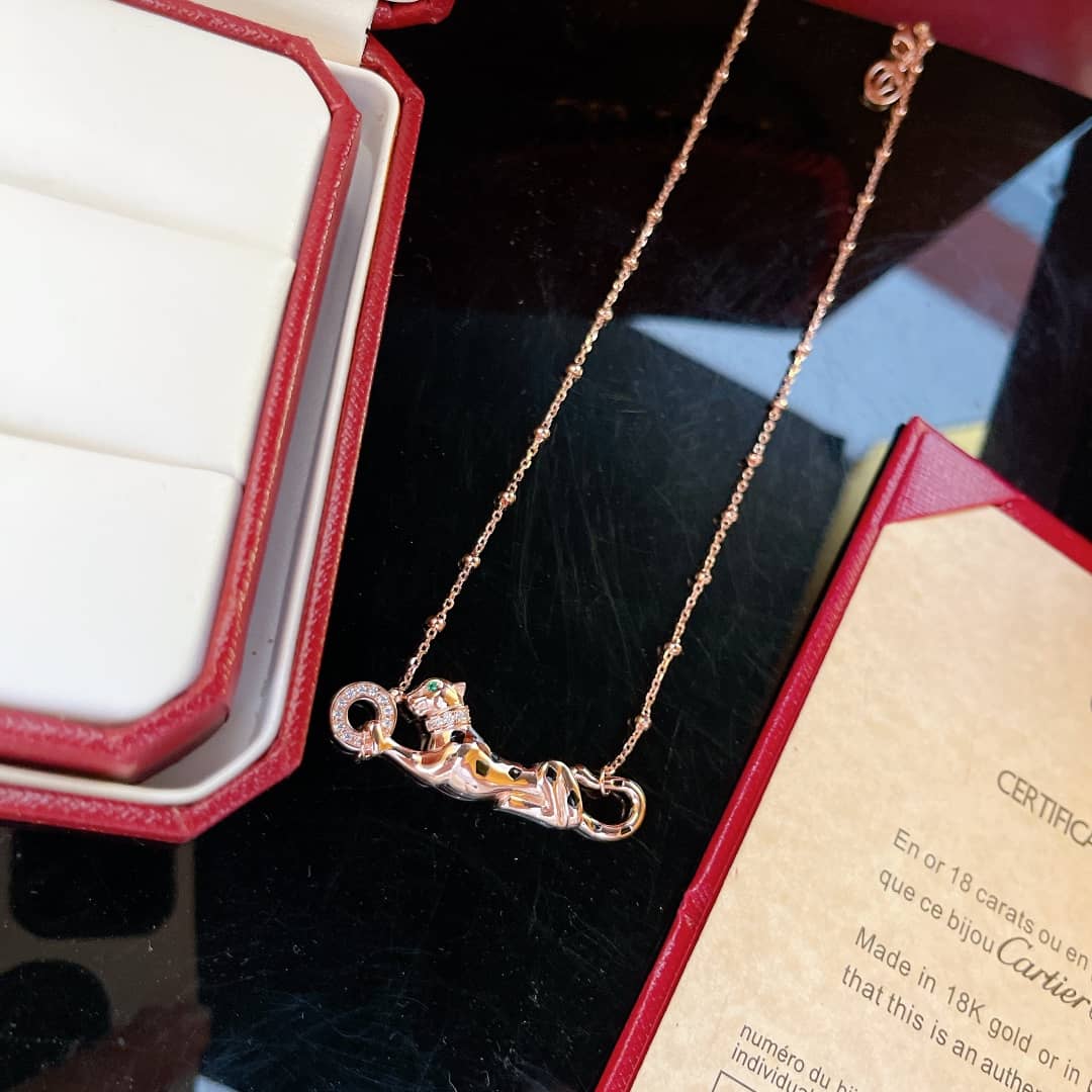 Wholesale Ca*t1er Logo Necklace