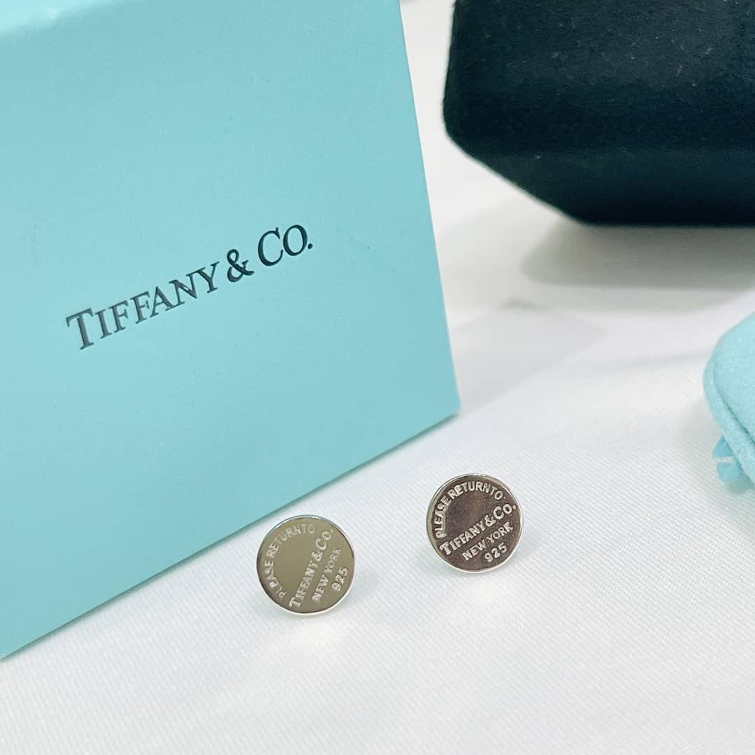 Wholesale T*f*ny Logo Earring