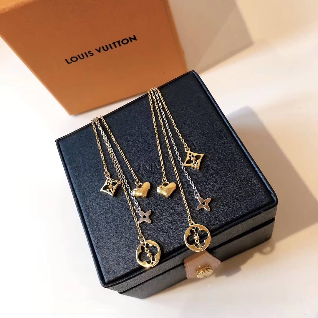 LV Hoop Earrings Dupe Logo