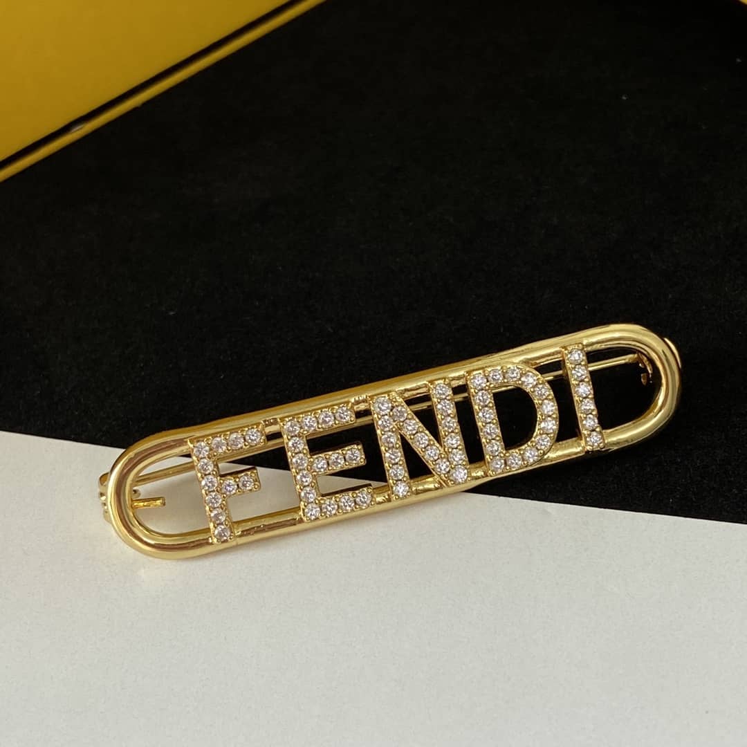Wholesale F**di Logo Brooch