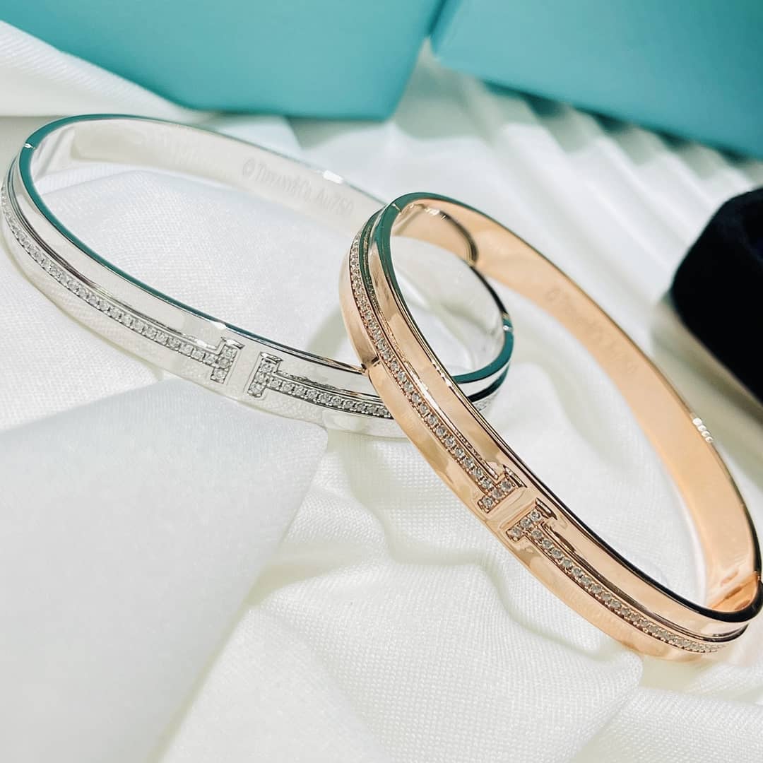 Knockoff T*f*ny Logo Bracelet