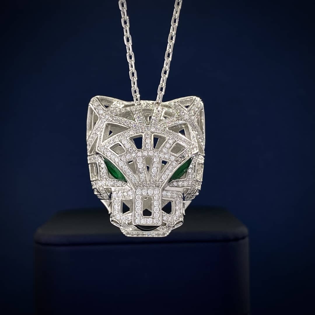 Fake Ca*t1er Logo Necklace