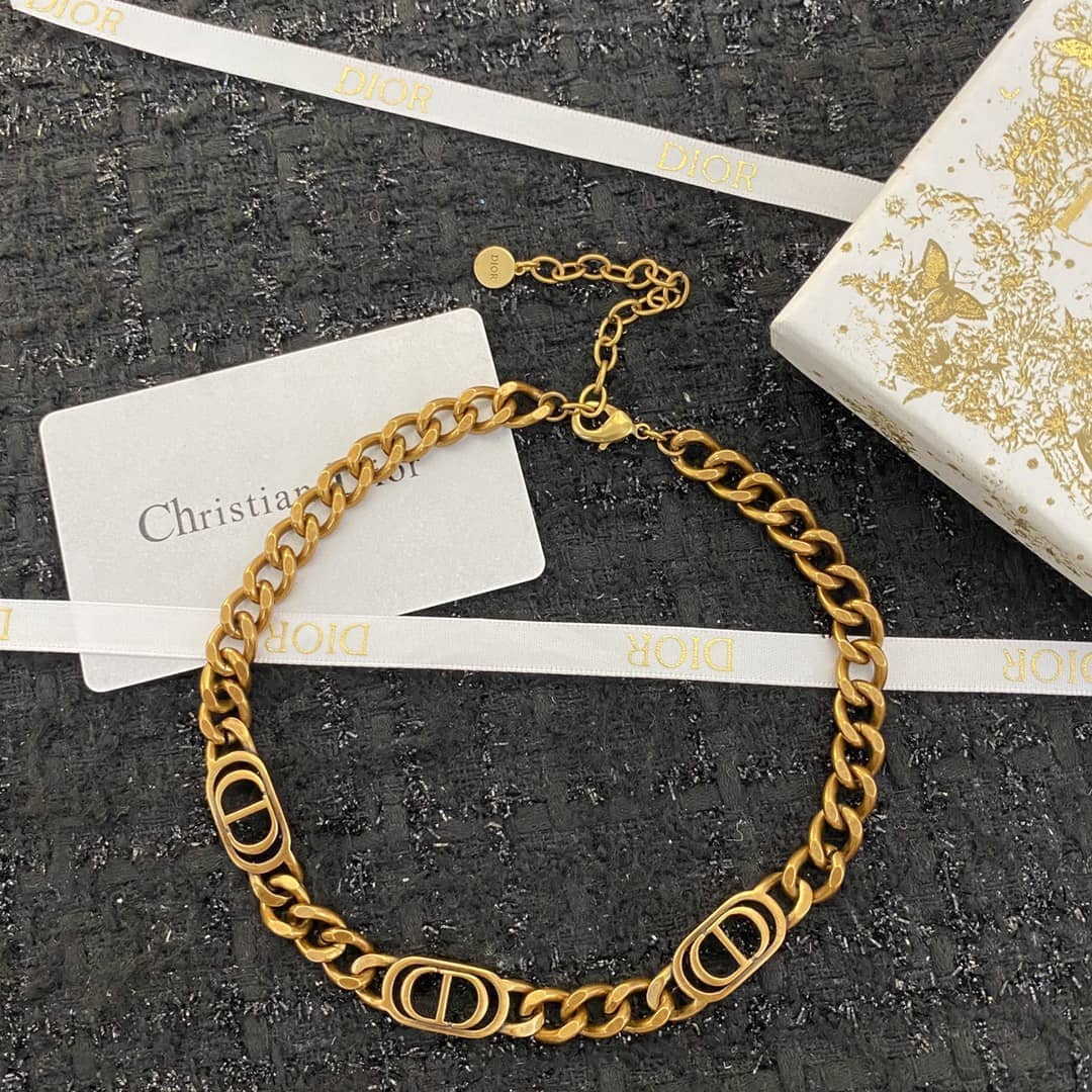 High Quality Chr1st1an D10r Necklace