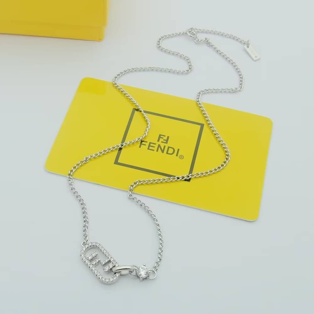 Wholesale F**di Logo Necklace