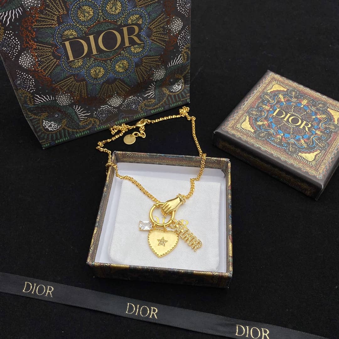 High Quality Chr1st1an D10r Necklace