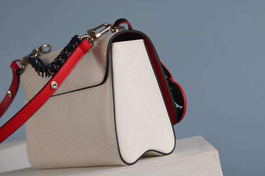 LV Tote Dupe MM Crossbody Bag Replica White M50305