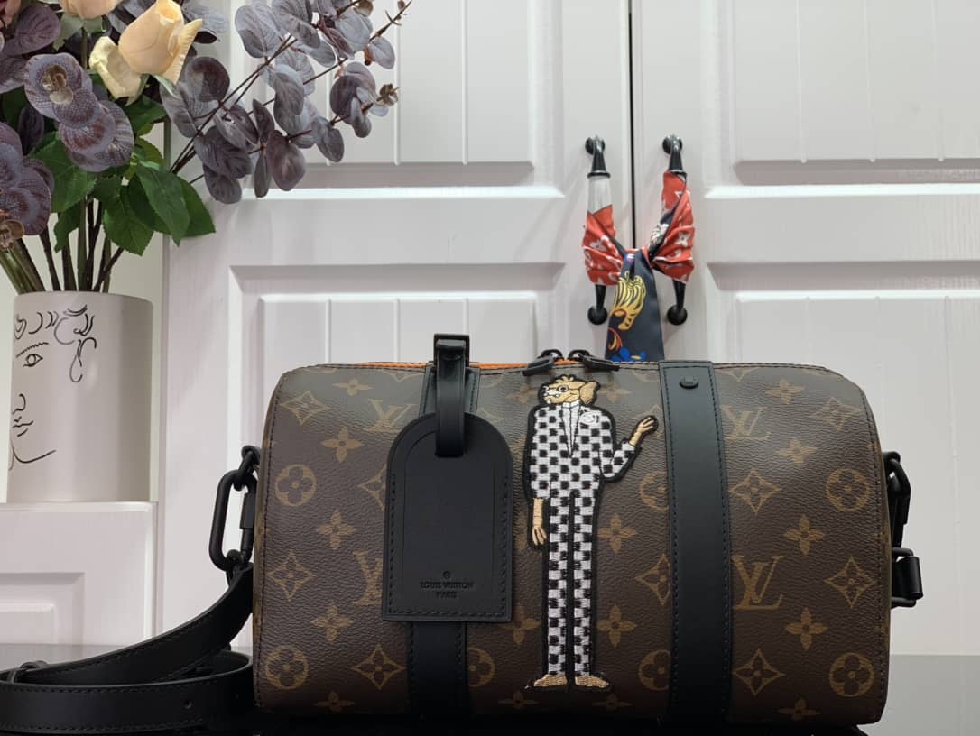 L0vis Vvtt0n City Keepall Friend Virgil Abloh Monogram Replica Shoulder Bag M45652