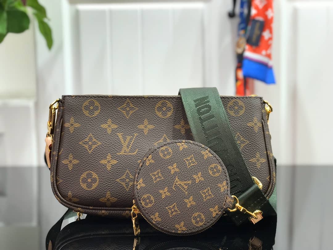 L0vis Vvtt0n Monogram Canvas Multi Pochette Replica Brown M44823
