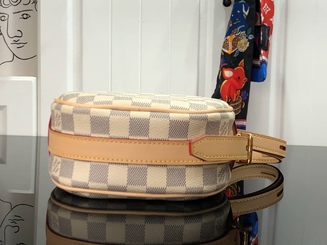 L0vis Vvtt0n Damier Azur Boite Chapeau Souple PM Replica N40333