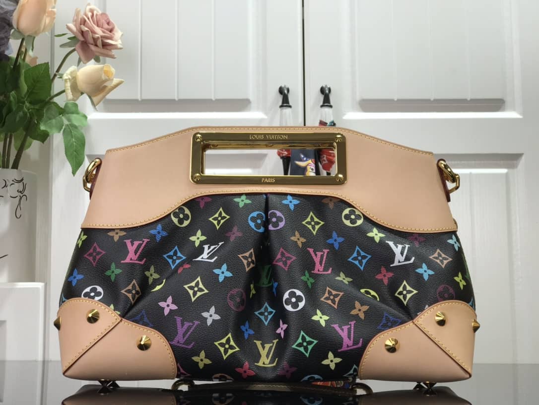 L0vis Vvtt0n Judy MM 2way Monogram Multi-Color Bag Replica Black M40255