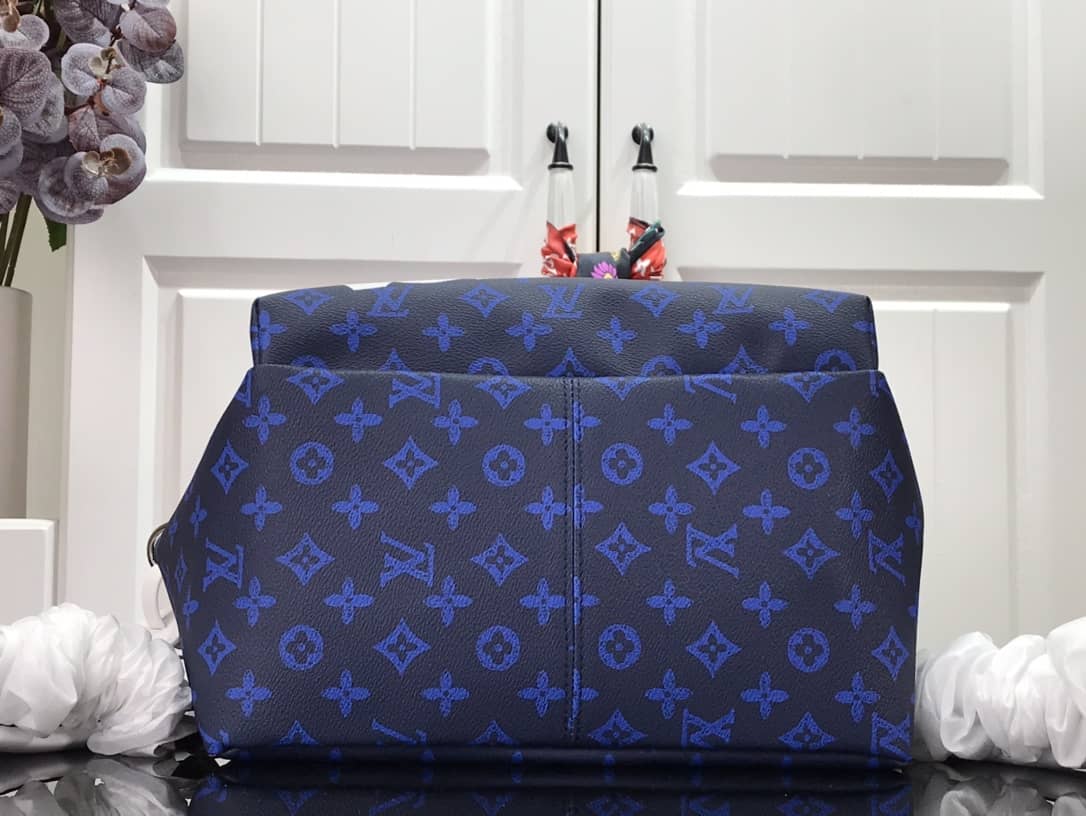 L0vis Vvtt0n Monogram Reverse Canvas Carry It Replica Backpack Blue M46118