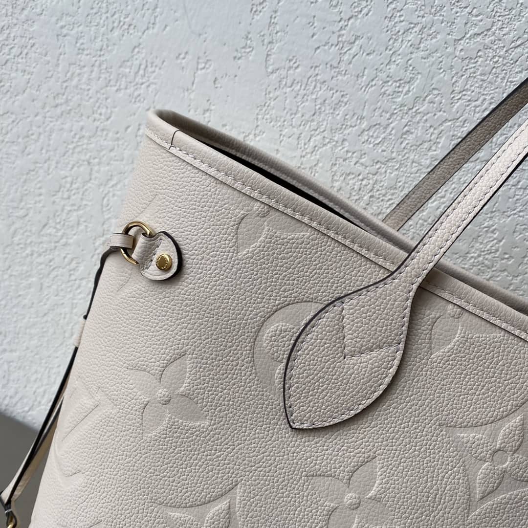 L0vis Vvtt0n Neverfull Dupe MM Monogram Empreinte Leather Bag M45685