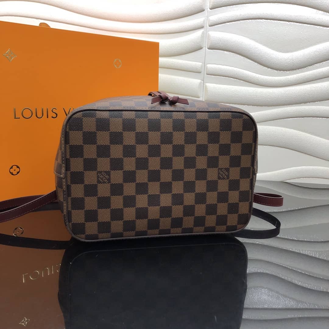 L0vis Vvtt0n Neonoe Replica Bucket Bag Brown Purple M44020