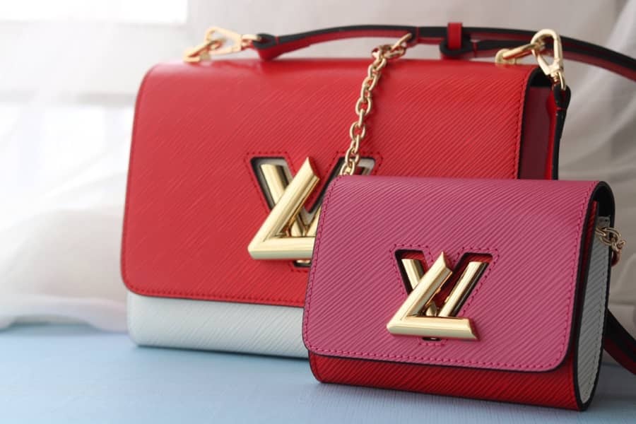 L0vis Vvtt0n Epi Leather Twist Series Bag 2pcs/set