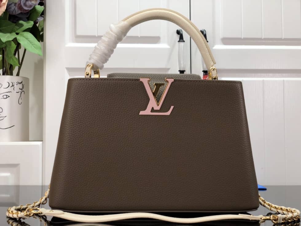 L0vis Vvtt0n Capucines MM Brown M59516 Replica Shoulder Bag