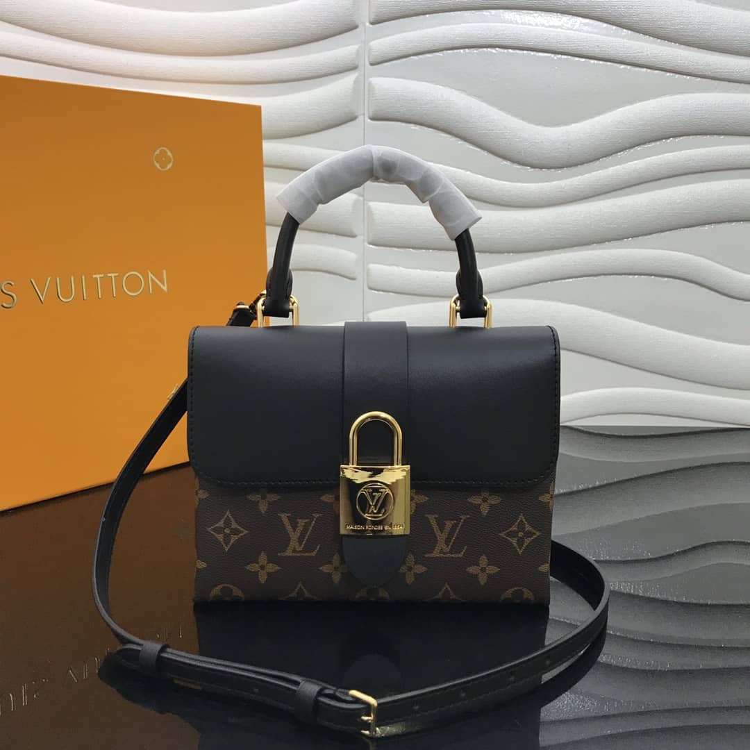L0vis Vvtt0n Locky BB Replica Crossbody Bag Black M44321