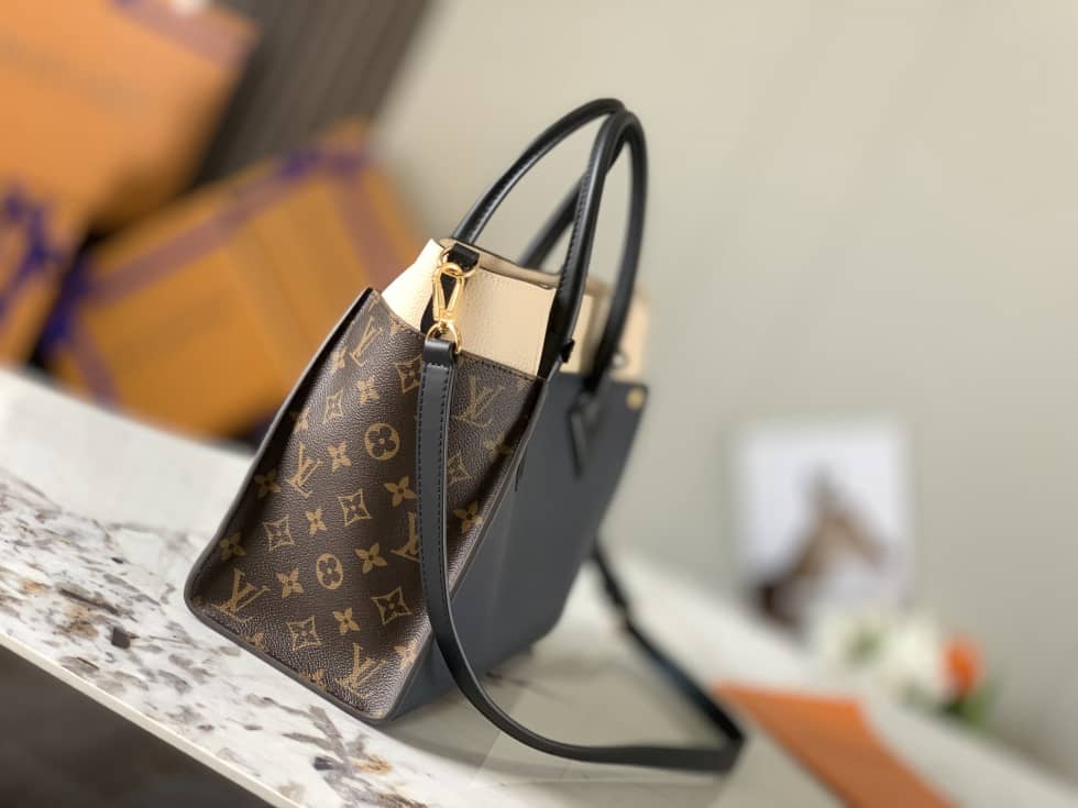 L0vis Vvtt0n On My Side MM Noir M53823 Replica Shoulder Bag