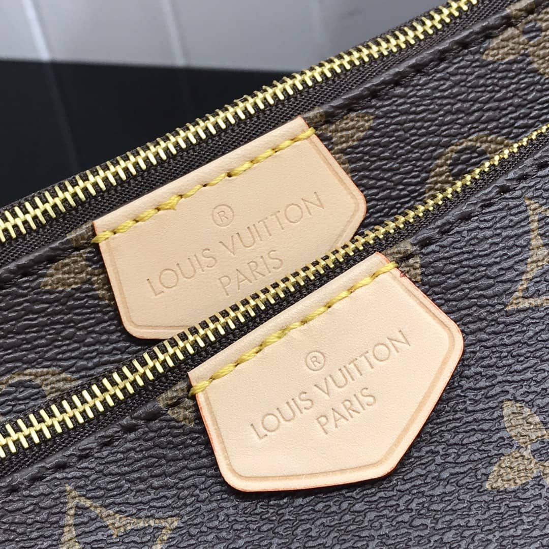 L0vis Vvtt0n Monogram Canvas Multi Pochette Replica Green M44823