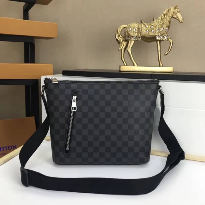 L0vis Vvtt0n Mick PM Damier Graphite Replica Shoulder Bag N41211