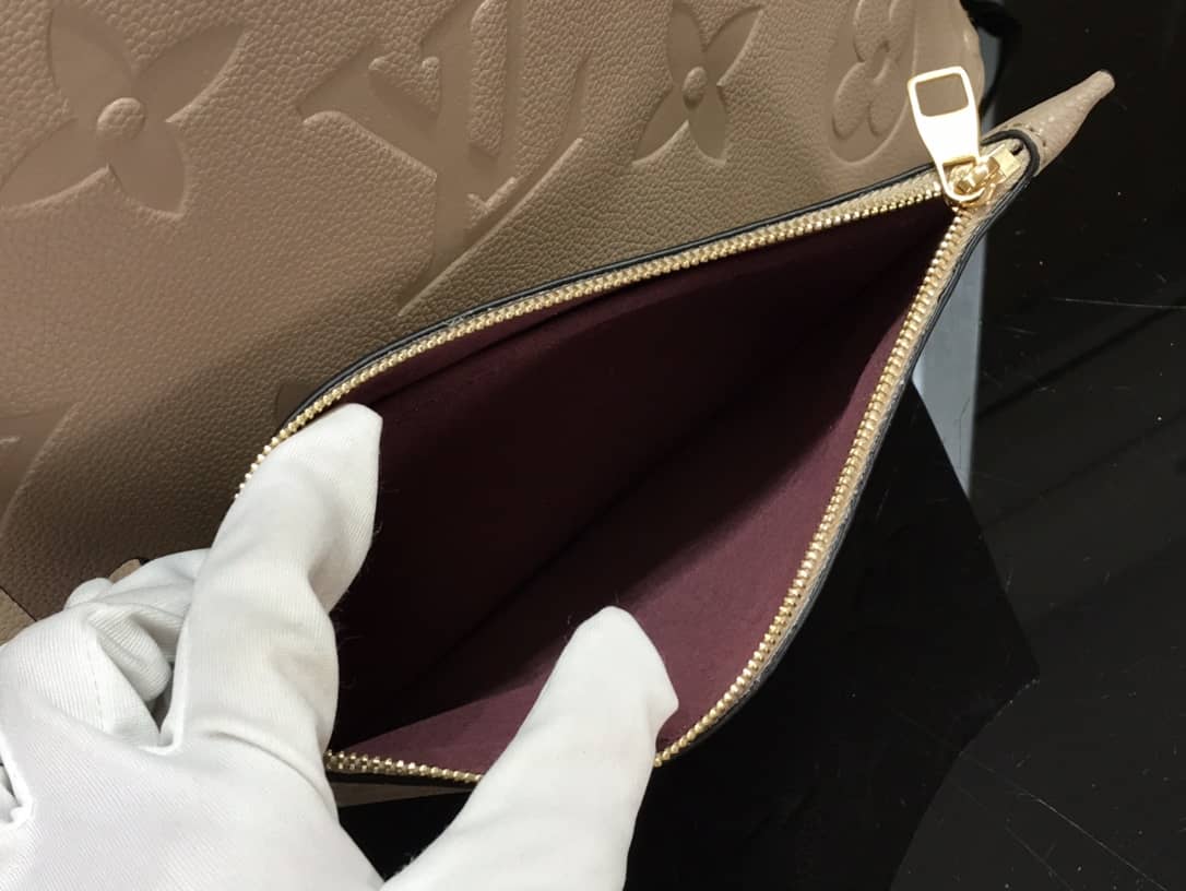 L0vis Vvtt0n Neverfull MM Monogram Empreinte Tourterelle Bag Replica Gray M45686