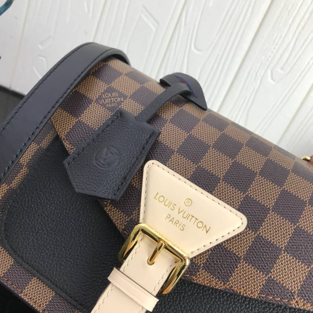 L0vis Vvtt0n Damier Canvas Trendy Replica Crossbody Bag Black N40146