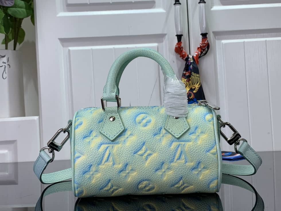 L0vis Vvtt0n Nano Speedy Green M81508 Replica Shoulder Bag