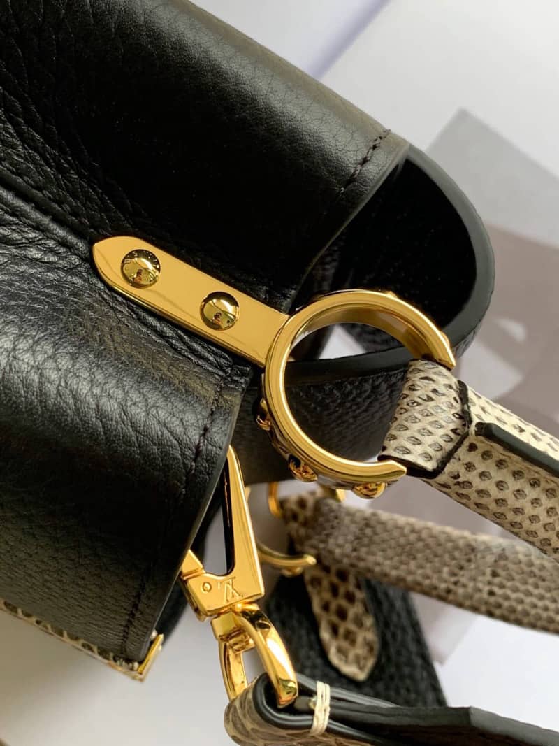 L0vis Vvtt0n Capucines Mini Replica Bag Black M55921